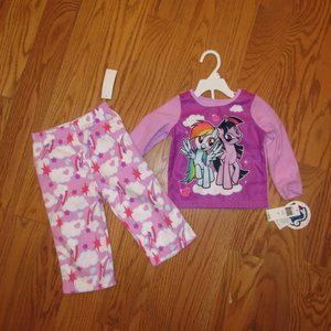 My Little Pony pajamas 2T